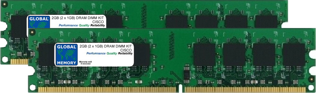2GB (2 x 1GB) DRAM DIMM MEMORY RAM KIT FOR CISCO MEDIA CONVERGENCE SERVER MCS 7815-I2 (MEM-7815-I2-2GB) - Click Image to Close